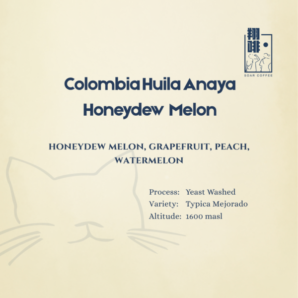 colombia huila anaya honeydew melon