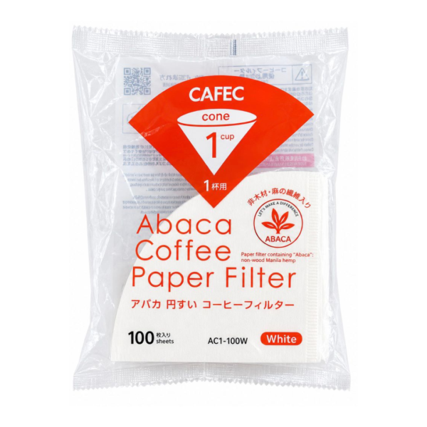 Home cafec abaca coffee paper filter (1 cup)
